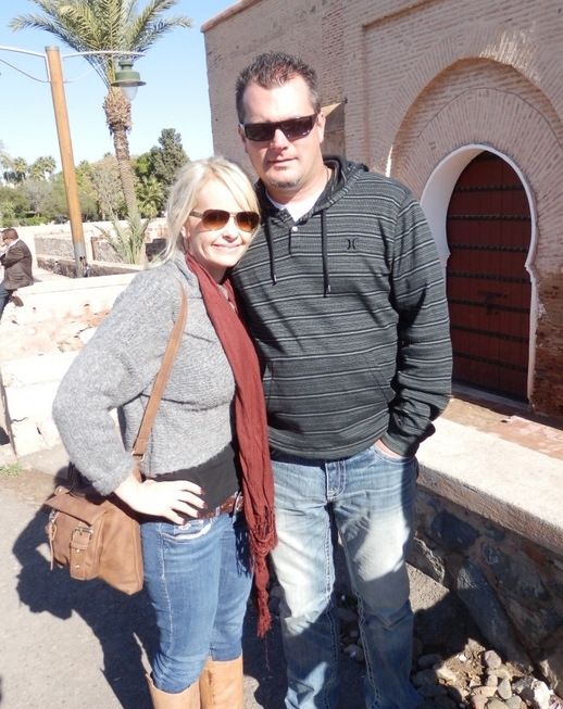 Wine Maker, Tim Kramer and wife Denise