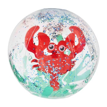 Glitter Beach Ball Crab