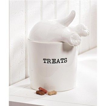 Dog Tail Treat Cannister