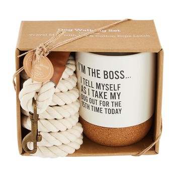 Boss Leash Mug Set