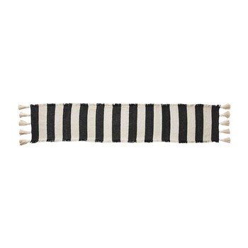 Stripe Black Ponchaa Runner