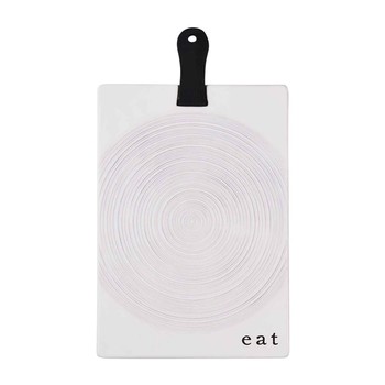 Rectangular Swirl Board w/Handle