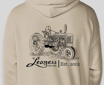 Logo Tractor Hoodie Sandstone Small