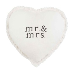 Mr. & Mrs. Heart Pillow